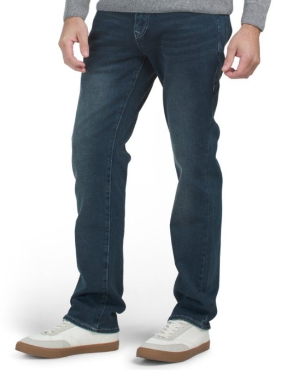 TRUE RELIGION Ricky Relaxed Straight Jeans.